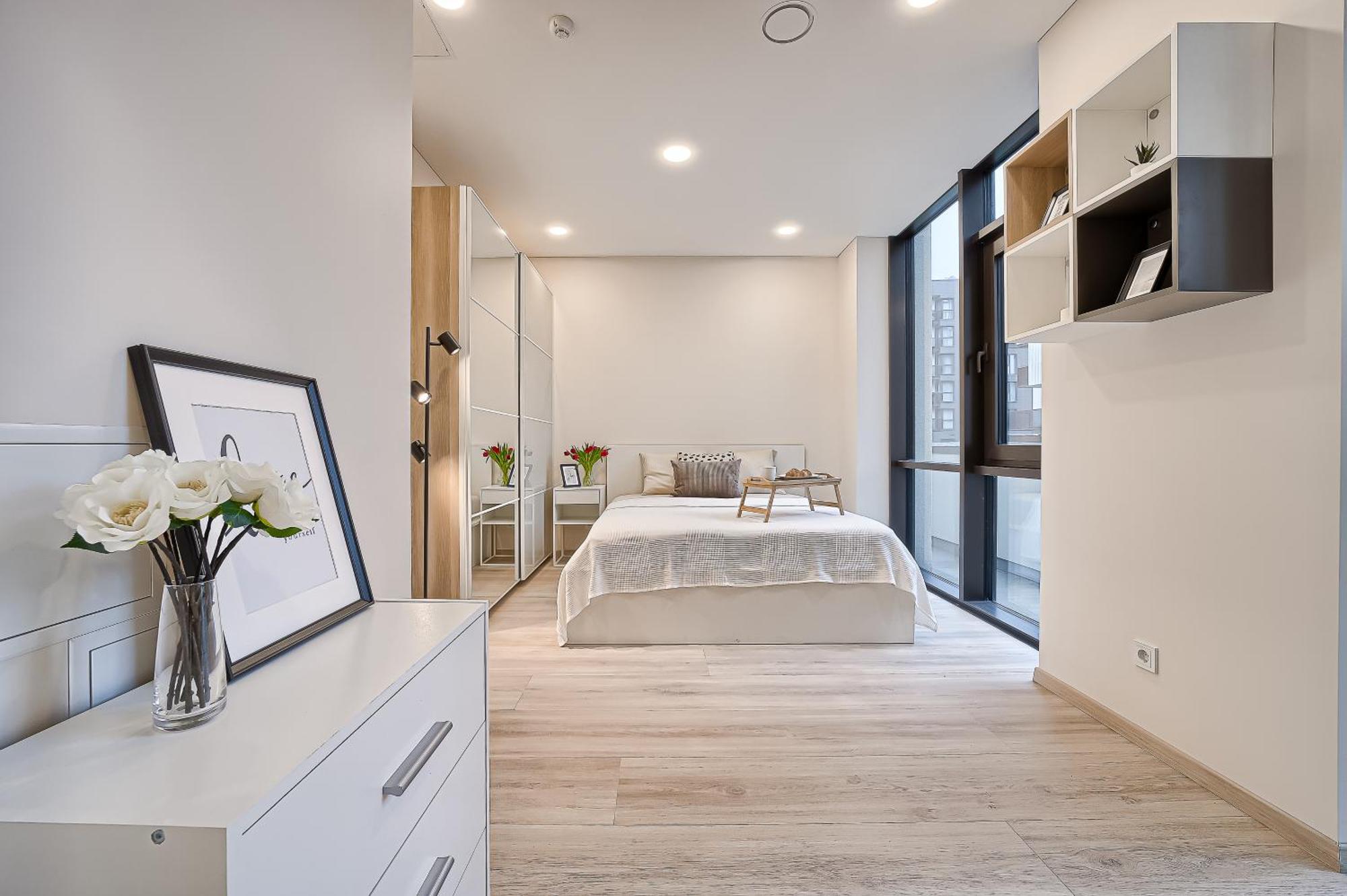 Business-Class Apartments 1 X Free Parking X Self Check In 24X7 维尔纽斯 外观 照片